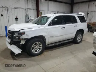 2015 Chevrolet Tahoe LT z VIN 1GNSKBKC4FR703621, wystawiony jako Copart lot #48162375 z przebiegiem 115 347 mil mil oraz Szkoda całkowita • Salvage title. Historia ofert i sprzedaży dostępna na DreamBid. Obrazek 1.