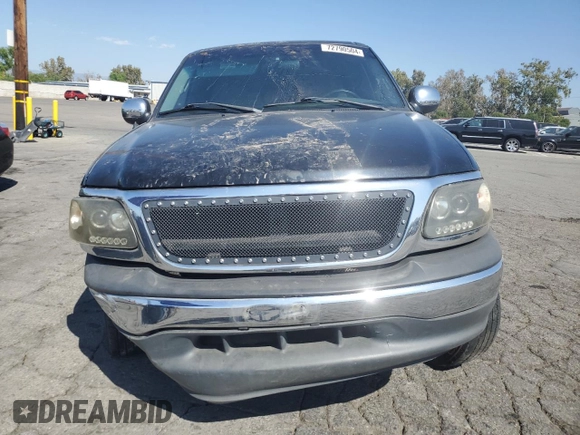 2000 Ford F-150 XL with VIN 1FTRX17W7YKB44552, listed as a Copart auction lot 72790504 with 0 mi miles and Salvage Title. Bid and sale history available at carsss.com. Image 5.