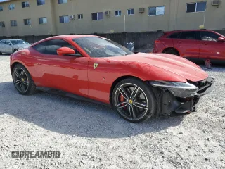 2021 Ferrari Roma z VIN ZFF98RNA5M0267812, wystawiony jako Copart lot #78847294 z przebiegiem Nie podano mil oraz Szkody całkowita. Historia ofert i sprzedaży dostępna na DreamBid. Obrazek 4.