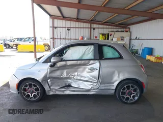 2012 FIAT 500 Sport with VIN 3C3CFFBR5CT357745, listed as a IAAI auction lot 42575343 with 152,112 mi miles and . Bid and sale history available at DreamBid. Image 14.