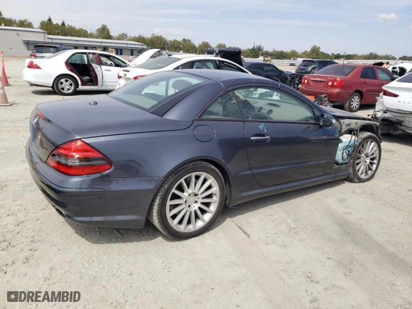2008 Mercedes-Benz SL-Class V8 with VIN WDBSK71F18F140581, listed as a Copart auction lot 68949264 with 119,949 mi miles and Salvage Title. Bid and sale history available at carsss.com. Image 3.