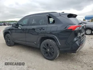 2022 Toyota RAV4 Hybrid SE with VIN 4T3T6RFV3NU089312, listed as a Copart auction lot 59324525 with 49,493 mi miles and Salvage title. Bid and sale history available at DreamBid. Image 2.