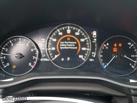 2019 Mazda Mazda3 Hatchback w/Premium Pkg with VIN JM1BPANM3K1139980, listed as a Copart auction lot 43478335 with 67,358 mi miles and Salvage Title. Bid and sale history available at carsss.com. Image 9.