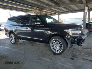 2023 Ford Expedition Max Limited with VIN 1FMJK2A88PEA48238, listed as a Copart auction lot 49169335 with 49,451 mi miles and Salvage title. Bid and sale history available at DreamBid. Image 4.