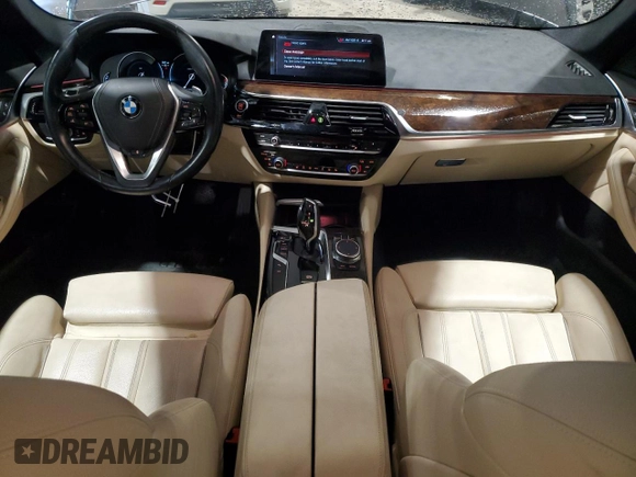 2019 BMW 5 Series 540i xDrive with VIN WBAJE7C54KWD55016, listed as a Copart auction lot 56281805 with 49,623 mi miles and Salvage title. Bid and sale history available at DreamBid. Image 8.
