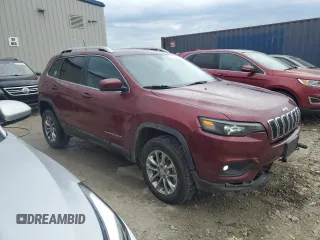 2019 Jeep Cherokee Latitude Plus with VIN 1C4PJMLX1KD250905, listed as a Copart auction lot 54446165 with 83,737 mi miles and Salvage title. Bid and sale history available at DreamBid. Image 4.