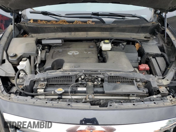 2015 Infiniti QX60 with VIN 5N1AL0MM6FC559628, listed as a Copart auction lot 60128485 with 157,196 mi miles and Salvage title. Bid and sale history available at DreamBid. Image 12.