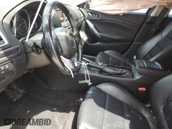 2014 Mazda 6 i Touring with VIN JM1GJ1T6XE1118477, listed as a Copart auction lot 55851174 with 139,126 mi miles and Salvage Title. Bid and sale history available at DreamBid. Image 7.