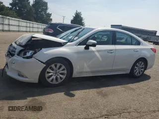2016 Subaru Legacy Premium with VIN 4S3BNBF69G3055413, listed as a Copart auction lot 60349355 with 127,535 mi miles and Salvage title. Bid and sale history available at DreamBid. Image 1.