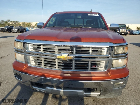 2015 Chevrolet Silverado 1500 LTZ with VIN 3GCPCSEC5FG175143, listed as a Copart auction lot 54593095 with 59,978 mi miles and Clean Title. Bid and sale history available at carsss.com. Image 5.