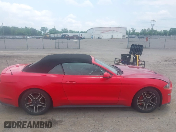 2019 Ford Mustang EcoBoost with VIN 1FATP8UH6K5181768, listed as a IAAI auction lot 42450445 with 77,159 mi miles and . Bid and sale history available at DreamBid. Image 12.