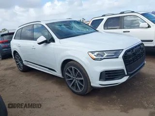 2022 Audi Q7 Premium Plus with VIN WA1LXBF76ND014939, listed as a IAAI auction lot 41925444 with 34,807 mi miles and . Bid and sale history available at DreamBid. Image 1.