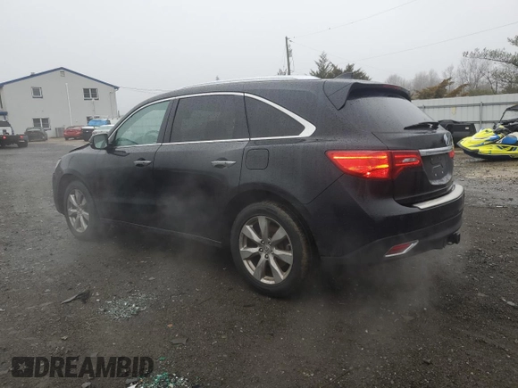 2016 Acura MDX Advance z VIN 5FRYD4H90GB006568, wystawiony jako Copart lot #48847405 z przebiegiem 152 068 mil mil oraz Szkoda całkowita • Salvage title. Historia ofert i sprzedaży dostępna na DreamBid. Obrazek 2.
