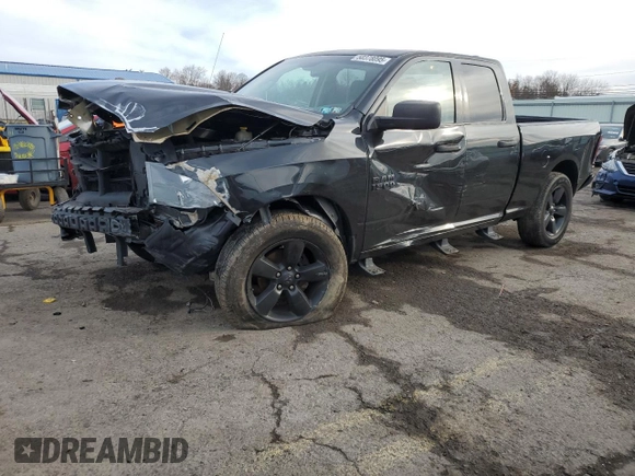 2016 Ram 1500 Express z VIN 1C6RR7FG7GS410326, wystawiony jako Copart lot #50378095 z przebiegiem 107 918 mil mil oraz Szkoda całkowita • Salvage title. Historia ofert i sprzedaży dostępna na DreamBid. Obrazek 1.