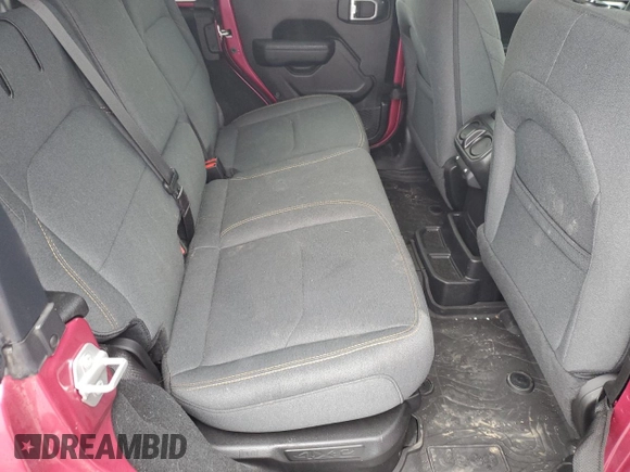 2024 Jeep Wrangler Sport S с VIN 1C4RJXN61RW322344, выставлен на аукционе Copart как лот 42948515 с пробегом 4 257 миль миль и Списание • Salvage title. История ставок и продаж доступна на DreamBid. Изображение 10.