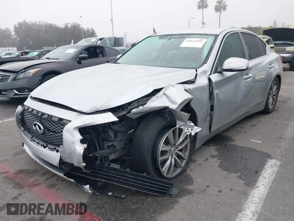 2017 Infiniti Q50 2.0t with VIN JN1CV7AP7HM642242, listed as a IAAI auction lot 41622492 with 97,102 mi miles. Bid and sale history available at carsss.com. Image 17.