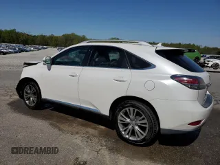 2013 Lexus RX 350 with VIN 2T2ZK1BA5DC128352, listed as a Copart auction lot 52301845 with 123,141 mi miles and Salvage Title. Bid and sale history available at DreamBid. Image 2.
