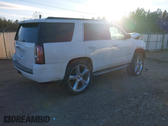 2015 GMC Yukon SLT with VIN 1GKS1BKC5FR240453, listed as a IAAI auction lot 41316793 with 1 mi miles. Bid and sale history available at carsss.com. Image 4.