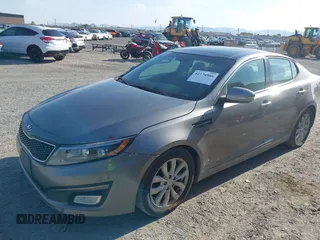 2014 Kia Optima EX with VIN 5XXGN4A7XEG346890, listed as a IAAI auction lot 42174866 with 179,450 mi miles and . Bid and sale history available at carsss.com. Image 2.