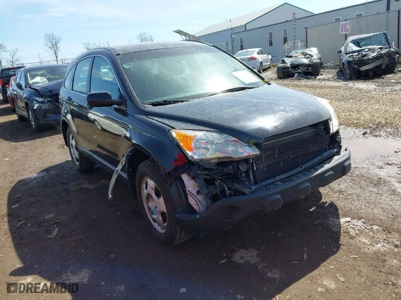 2007 Honda CR-V LX with VIN JHLRE48307C072357, listed as a IAAI auction lot 41850670 with 199,479 mi miles. Bid and sale history available at carsss.com. Image 1.