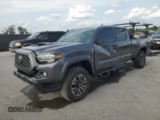2020 Toyota Tacoma SR5 with VIN 3TYDZ5BN9LT000209, listed as a Copart auction lot 56127875 with 92,350 mi miles and Salvage title. Bid and sale history available at DreamBid. Image 1.