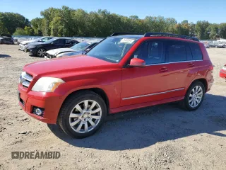 2010 Mercedes-Benz GLK 350 with VIN WDCGG5GB1AF489922, listed as a Copart auction lot 75465594 with 201,104 mi miles and Salvage Title. Bid and sale history available at DreamBid. Image 1.