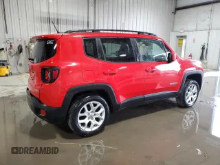 2017 Jeep Renegade Altitude with VIN ZACCJBBBXHPF84837, listed as a Copart auction lot 43204725 with 115,368 mi miles and Salvage Title. Bid and sale history available at carsss.com. Image 3.