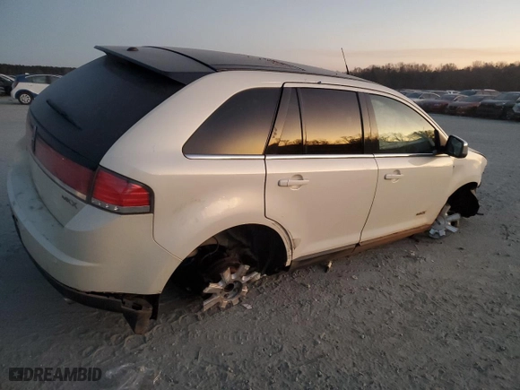 2008 Lincoln MKX with VIN 2LMDU68C08BJ34220, listed as a Copart auction lot 46884315 with 148,264 mi miles and Salvage Title. Bid and sale history available at carsss.com. Image 3.