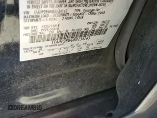 2008 Ford Taurus Limited with VIN 1FAHP28W08G134163, listed as a Copart auction lot 80072614 with 121,614 mi miles and Salvage Title. Bid and sale history available at carsss.com. Image 12.
