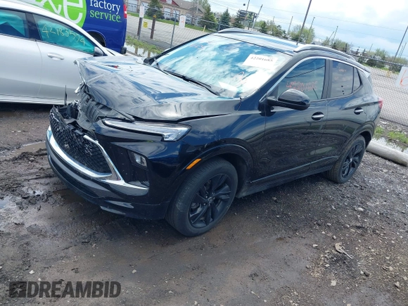 2024 Buick Encore GX Sport Touring with VIN KL4AMDSL0RB098014, listed as a IAAI auction lot 42201685 with 36,449 mi miles and . Bid and sale history available at DreamBid. Image 2.