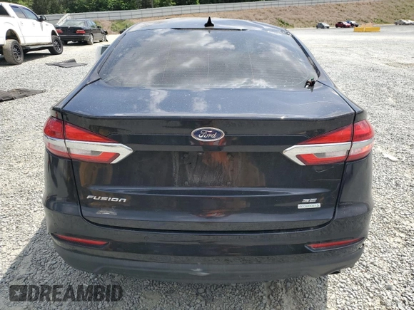 2020 Ford Fusion SE with VIN 3FA6P0HD2LR150490, listed as a Copart auction lot 55326215 with 101,457 mi miles and Salvage title. Bid and sale history available at DreamBid. Image 6.
