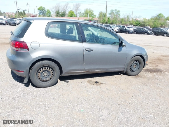 2012 Volkswagen Golf with VIN WVWBB7AJ0CW216483, listed as a IAAI auction lot 42109695 with 182,621 mi miles. Bid and sale history available at carsss.com. Image 4.