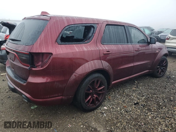 2018 Dodge Durango SRT with VIN 1C4SDJGJ4JC255459, listed as a Copart auction lot 84841844 with 72,473 mi miles and Salvage Title. Bid and sale history available at DreamBid. Image 3.