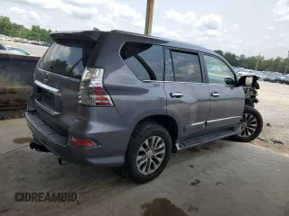 2018 Lexus GX 460 z VIN JTJBM7FX2J5196812, wystawiony jako Copart lot #58728165 z przebiegiem 141 353 mil mil oraz Szkoda całkowita • Salvage title. Historia ofert i sprzedaży dostępna na DreamBid. Obrazek 3.