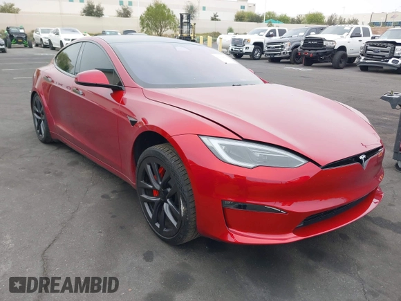 2023 Tesla Model S Plaid с VIN 5YJSA1E69PF510559, выставлен на аукционе IAAI как лот 42164885 с пробегом 28 200 миль миль и . История ставок и продаж доступна на DreamBid. Изображение 13.