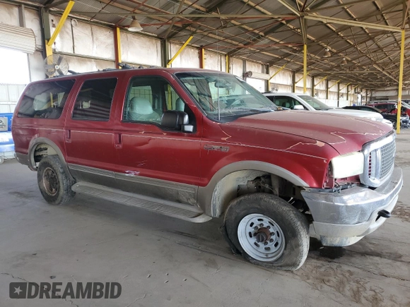 2000 Ford Excursion Limited с VIN 1FMNU43S8YEA45745, выставлен на аукционе Copart как лот 60571565 с пробегом 155 501 миль миль и Чистый • Clean title. История ставок и продаж доступна на DreamBid. Изображение 4.