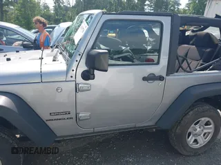 2014 Jeep Wrangler Sport with VIN 1C4AJWAG6EL192448, listed as a IAAI auction lot 42479738 with 44,848 mi miles and . Bid and sale history available at DreamBid. Image 14.