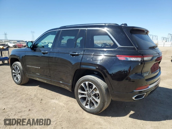 2023 Jeep Grand Cherokee Overland z VIN 1C4RJHDG4PC516719, wystawiony jako Copart lot #73334034 z przebiegiem 6 306 mil mil oraz Szkoda całkowita • Salvage title. Historia ofert i sprzedaży dostępna na DreamBid. Obrazek 2.