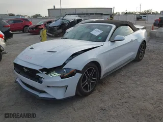 2021 Ford Mustang EcoBoost with VIN 1FATP8UHXM5124332, listed as a IAAI auction lot 41205493 with 51,579 mi miles. Bid and sale history available at carsss.com. Image 17.