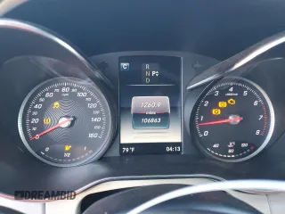 2017 Mercedes-Benz C 300 with VIN WDDWJ4JBXHF380204, listed as a Copart auction lot 48370265 with 106,863 mi miles and Clean Title. Bid and sale history available at carsss.com. Image 9.