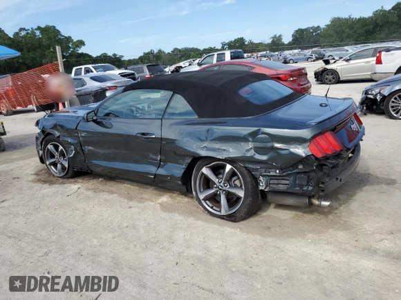 2016 Ford Mustang EcoBoost Premium with VIN 1FATP8UH2G5255579, listed as a Copart auction lot 58312785 with 115,963 mi miles and Salvage title. Bid and sale history available at DreamBid. Image 2.