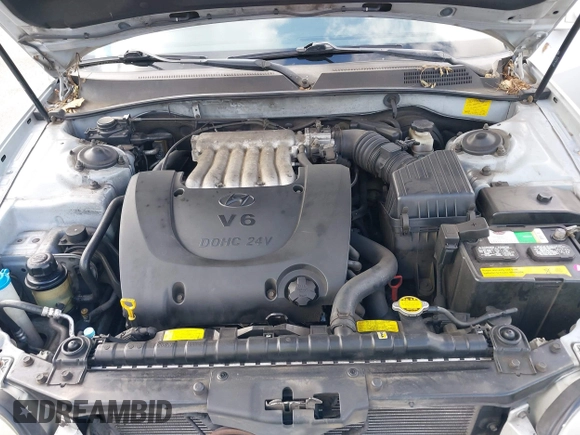 2003 Hyundai Sonata GLS with VIN KMHWF35H93A897855, listed as a IAAI auction lot 41527610 with 122,010 mi miles. Bid and sale history available at carsss.com. Image 10.