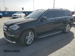2016 Mercedes-Benz GL with VIN 4JGDF7DE1GA643603, listed as a Copart auction lot 48908805 with 180,234 mi miles and Clean Title. Bid and sale history available at carsss.com. Image 1.