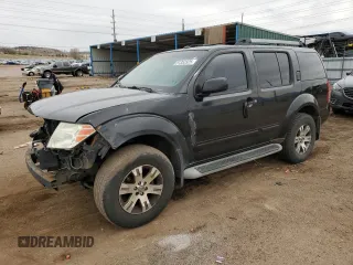 2010 Nissan Pathfinder S with VIN 5N1AR1NB0AC617260, listed as a Copart auction lot 51352925 with 187,048 mi miles and Salvage title. Bid and sale history available at DreamBid. Image 1.