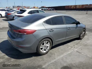 2018 Hyundai Elantra SE with VIN KMHD74LF1JU442151, listed as a Copart auction lot 54155705 with 96,844 mi miles and Salvage Title. Bid and sale history available at carsss.com. Image 3.