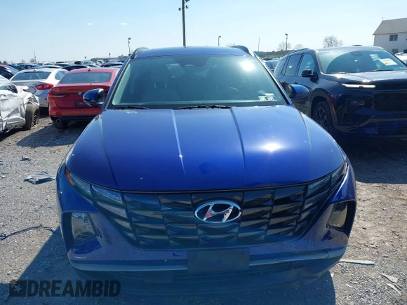 2023 Hyundai Tucson SEL with VIN 5NMJFCAE9PH172567, listed as a IAAI auction lot 41995121 with 23,638 mi miles. Bid and sale history available at carsss.com. Image 12.