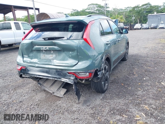 2023 Kia Niro Wave with VIN KNDCT3L17P5018213, listed as a IAAI auction lot 41080512 with 46,819 mi miles and . Bid and sale history available at DreamBid. Image 4.