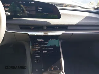 2024 Lucid Air Pure with VIN 50EA1PGA8RA003420, listed as a IAAI auction lot 41593215 with 3,856 mi miles. Bid and sale history available at carsss.com. Image 19.
