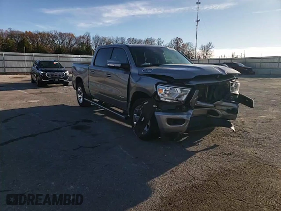 2022 Ram 1500 Lone Star with VIN 1C6SRFFT5NN232761, listed as a Copart auction lot 81259144 with 77,320 mi miles and Salvage title. Bid and sale history available at DreamBid. Image 10.
