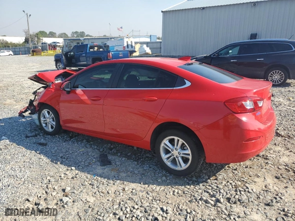 2018 Chevrolet Cruze LT with VIN 1G1BE5SMXJ7169712, listed as a Copart auction lot 49267805 with 122,020 mi miles and Salvage Title. Bid and sale history available at carsss.com. Image 2.